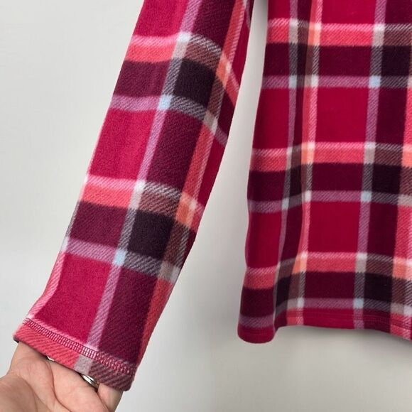 Eddie Bauer Womens Ultrasoft Mock Neck Quarter Zip Pullover Fleece Jacket Large - Picture 5 of 11